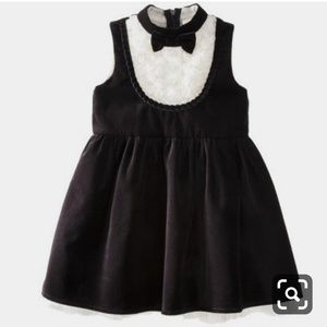 Harajuku Mini velvet tuxedo dress